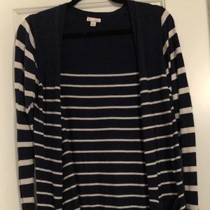 Stripped cardigan